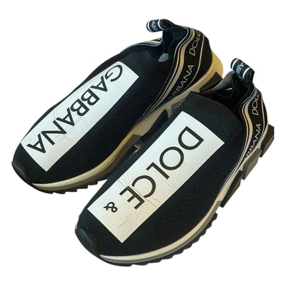 Black White Slip On Sorrento Sneakers Shoes