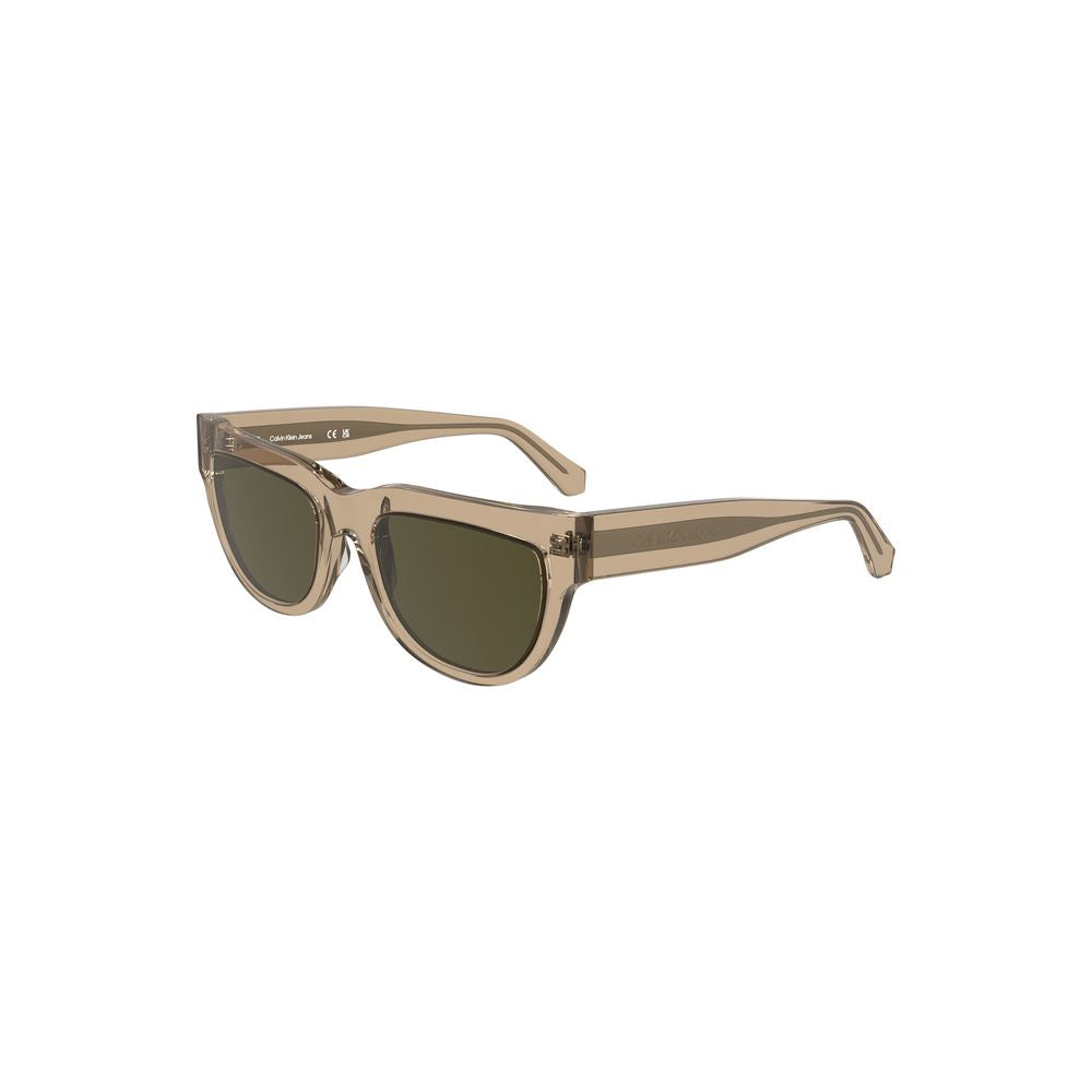 Brown Acetate Women Sunglasses