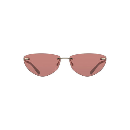 Pink Metal Women Sunglass