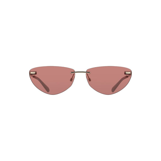 Pink Metal Women Sunglass