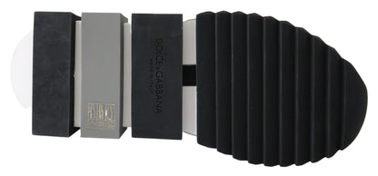 White Black Slip On Sorrento Sneakers