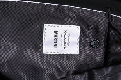 Dark Blue MARTINI Wool Blazer Coat Jacket