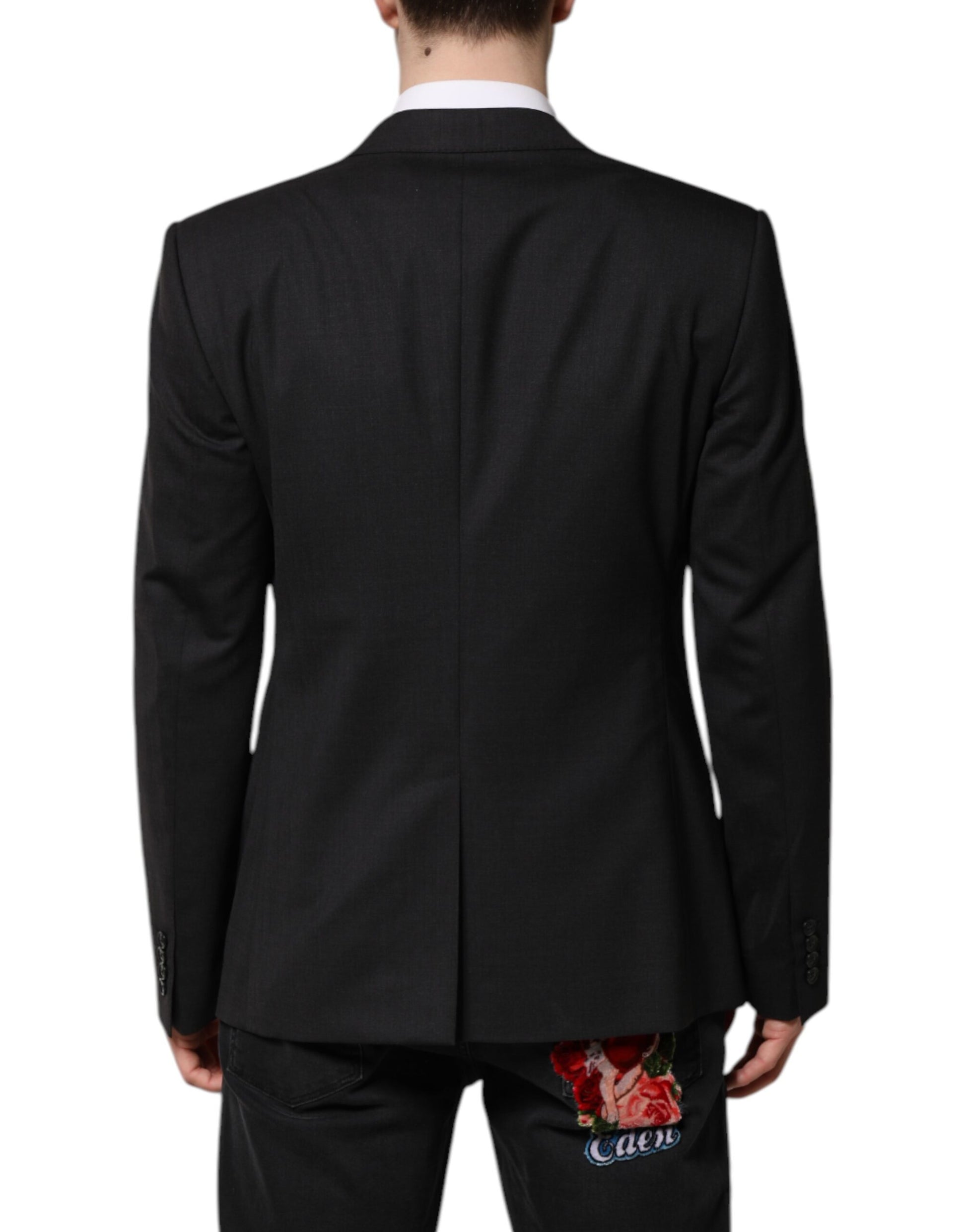 Dark Gray MARTINI Single Breasted Jacket