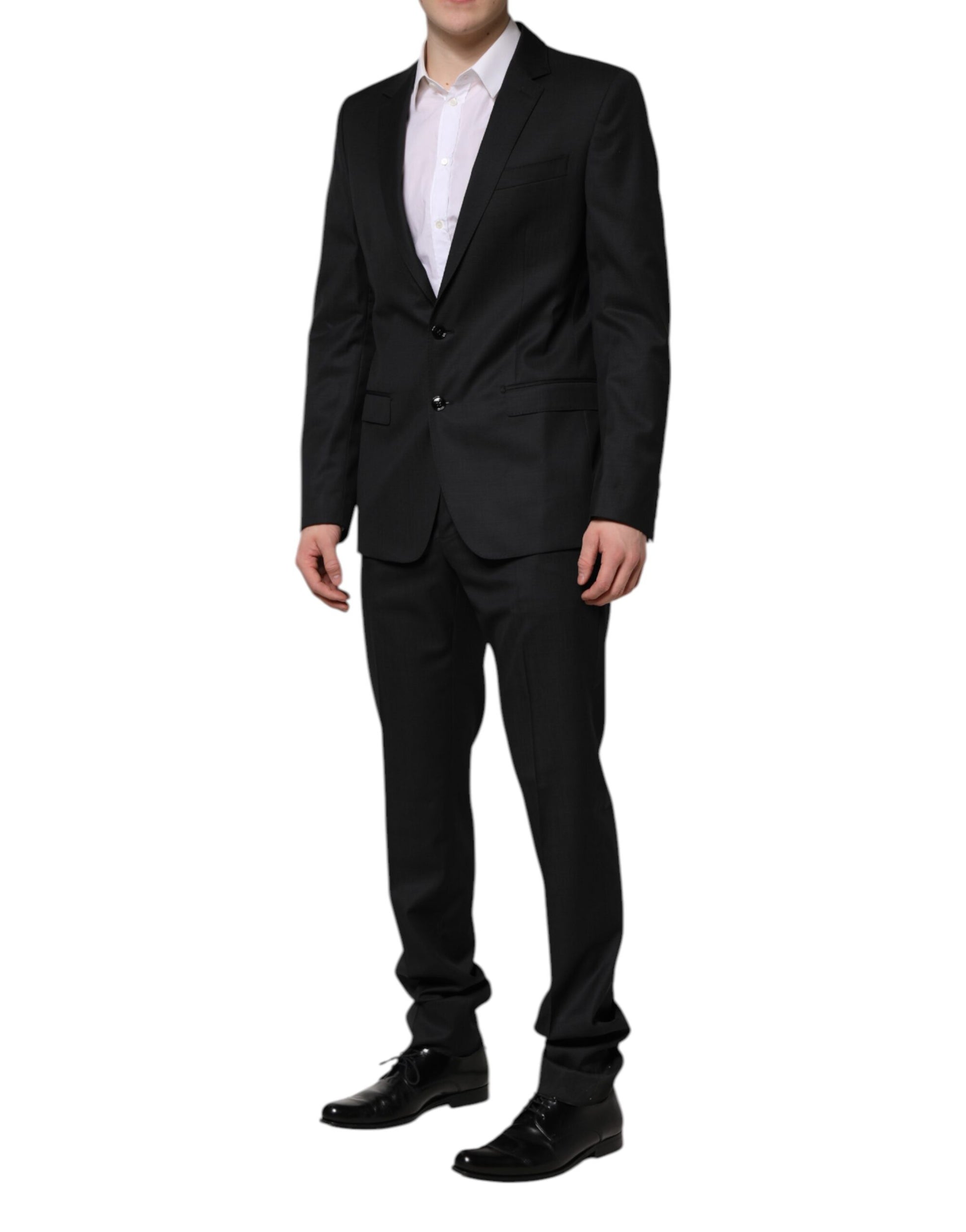 Dark Gray MARTINI 2 Pc Single Breasted Suit