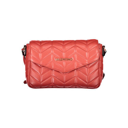 Rosso Poliuretano Women Shoulder Bag