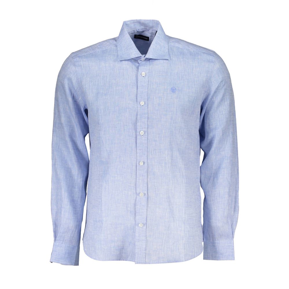 Blue Linen Shirt