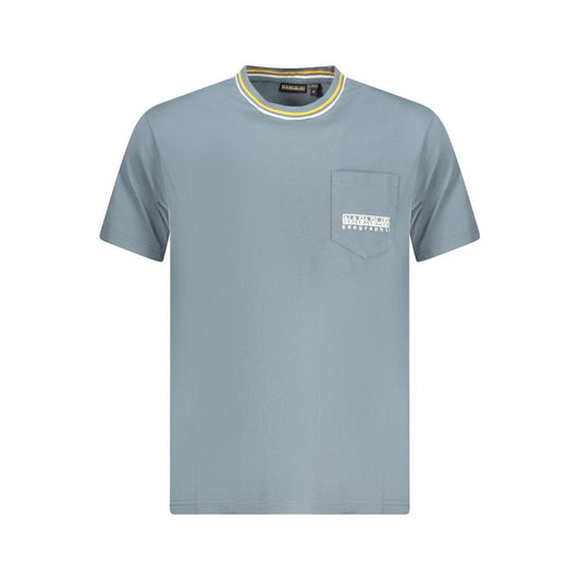 Brown Cotton Men T-Shirt