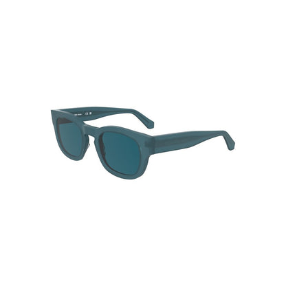 Blue Acetate Women Sunglass