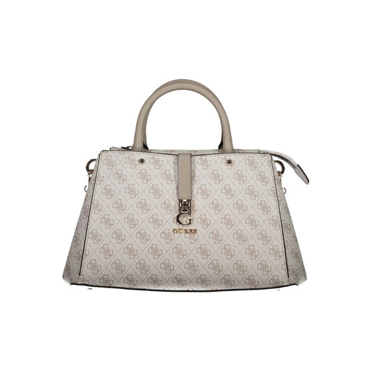 Brown Polyethylene Women Handbag