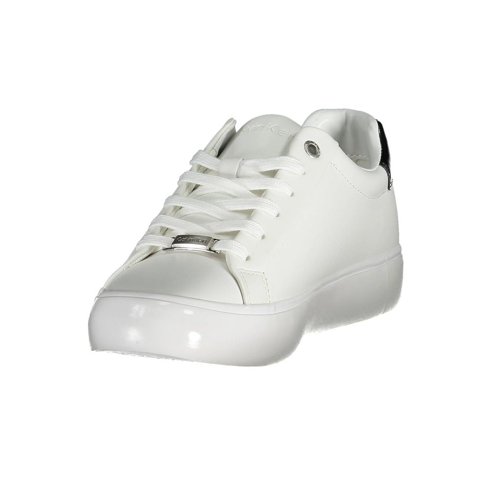 White Nylon Sneaker