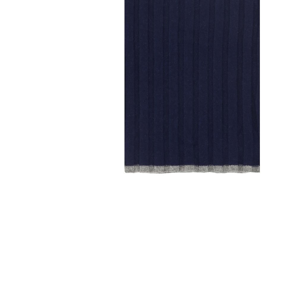 Blue Cashmere Scarf