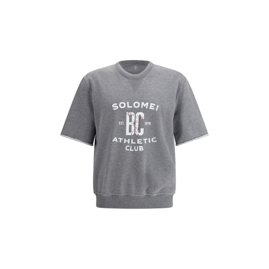 Gray Cotton Sweatshirt