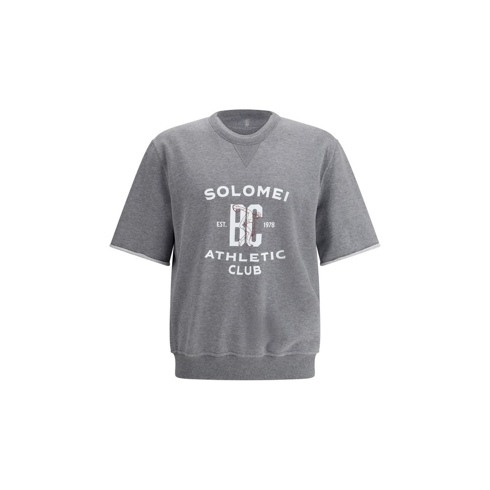 Gray Cotton Sweatshirt