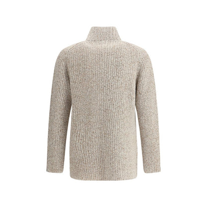 Beige Fleece Wool Coat