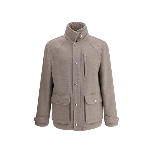 Beige Wool Coat