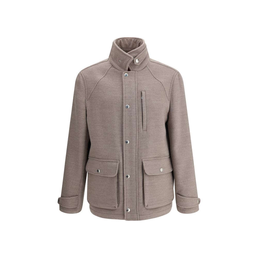 Beige Wool Coat