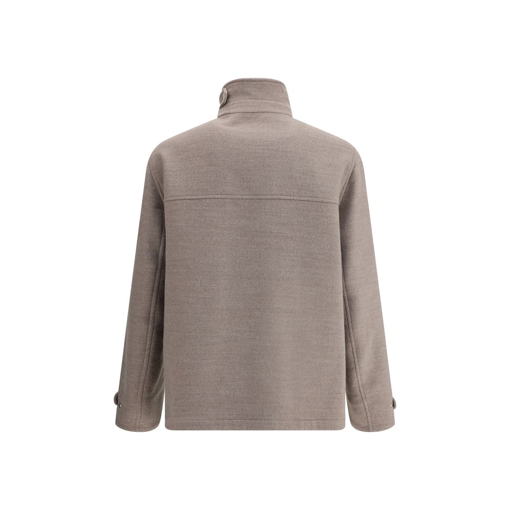 Beige Wool Coat