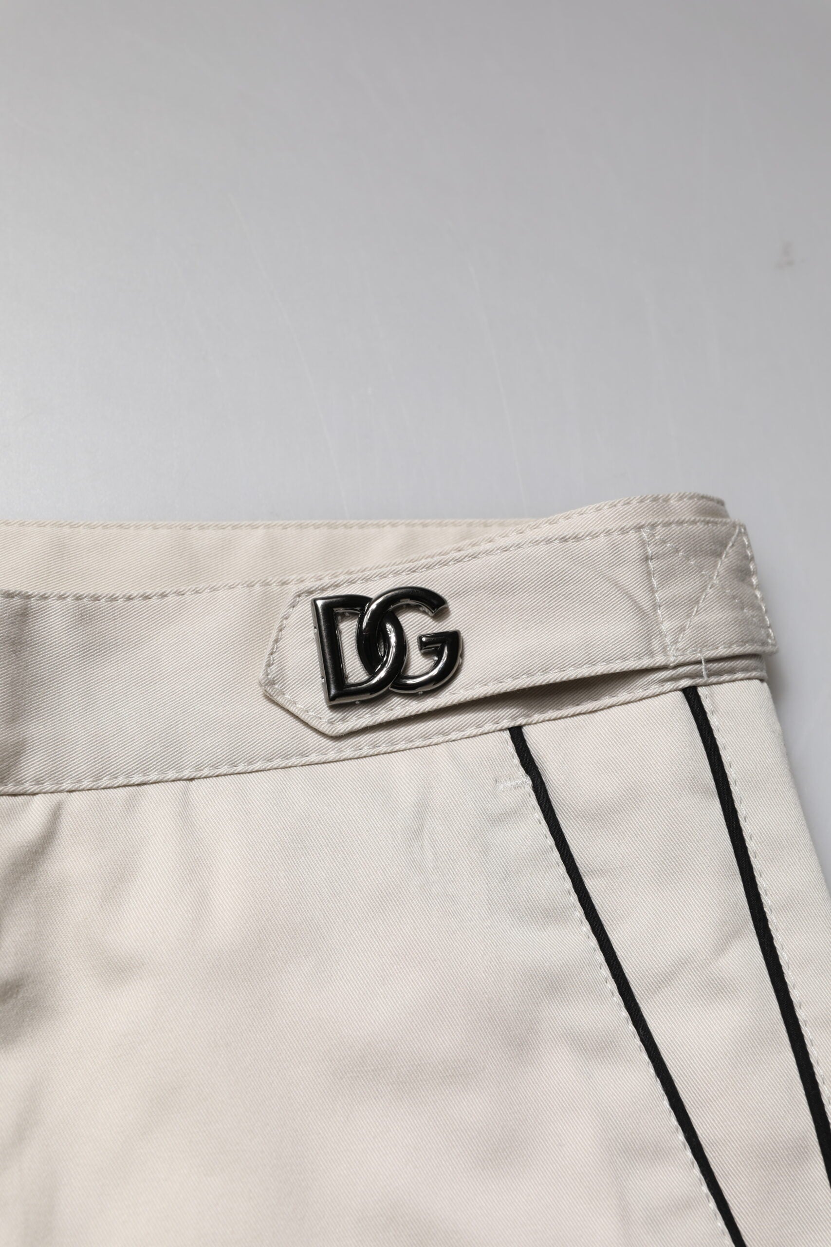 White Cotton Dress Slim Formal Pants