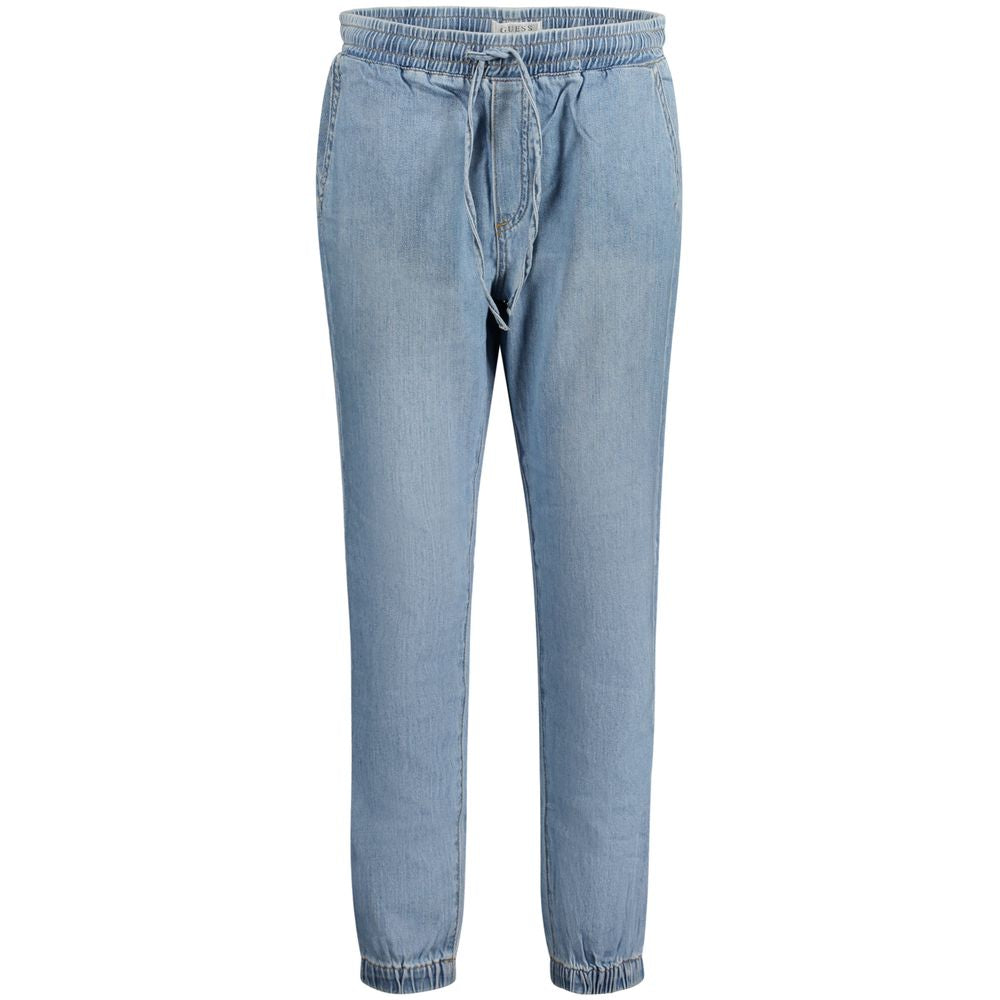 Blue Cotton Jeans Denim