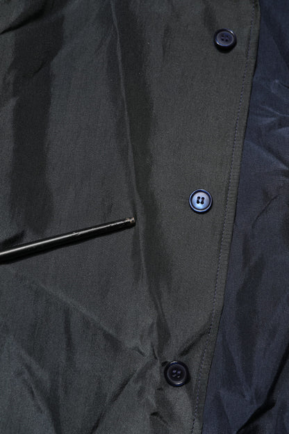 Black Silk Short Sleeves Men Casual Shirt