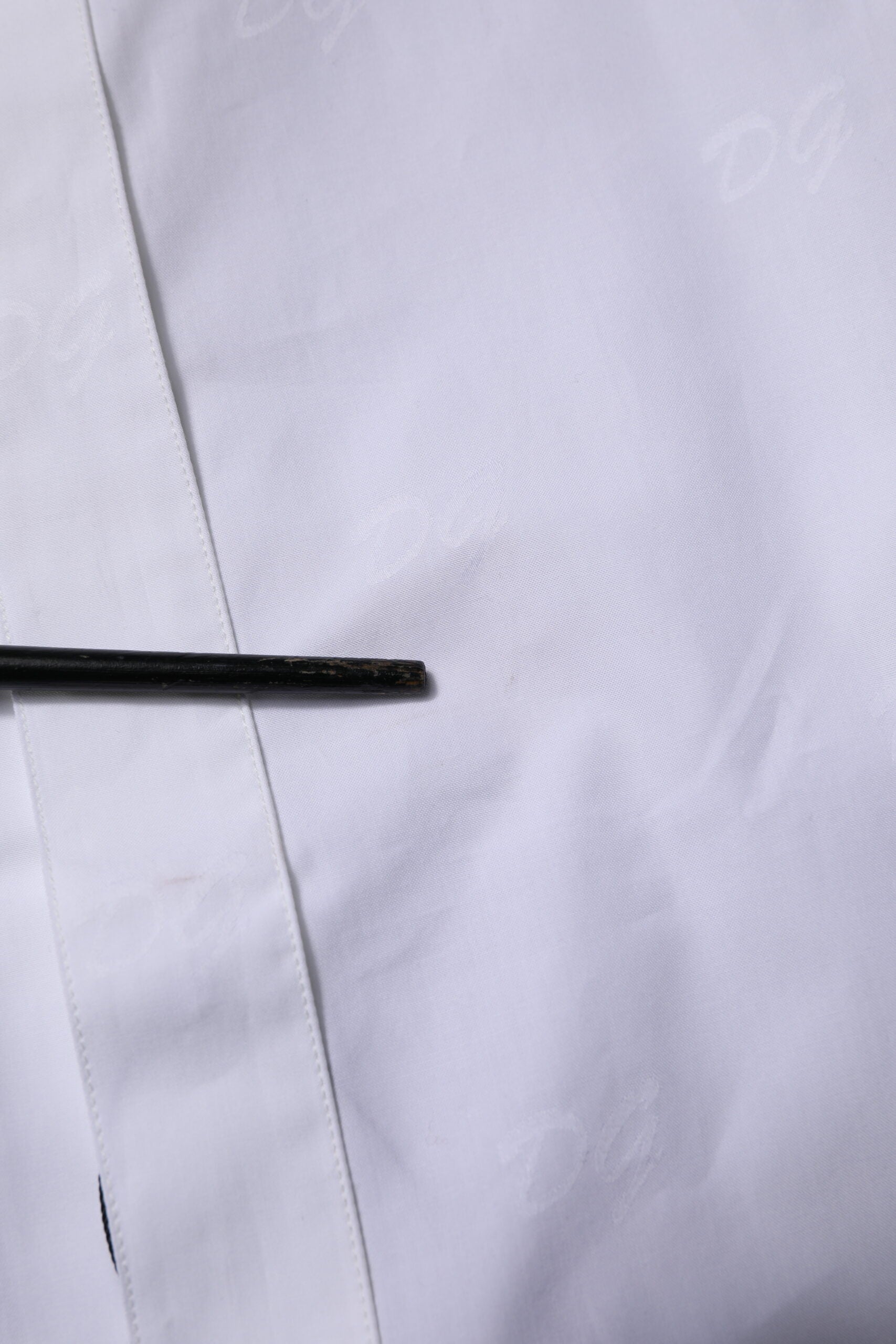 White GOLD Long Sleeves Dress Formal Shirt