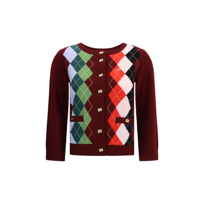 Multicolor Merino Wool Cardigan