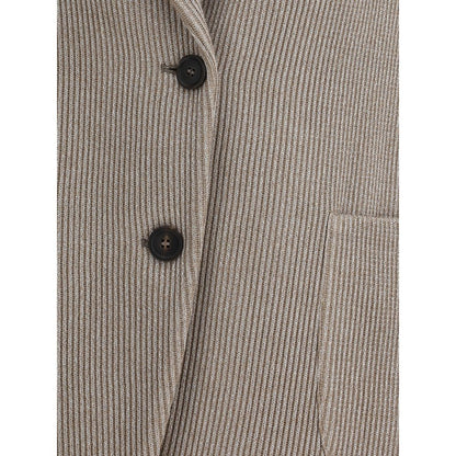 Gold Cotton Coat