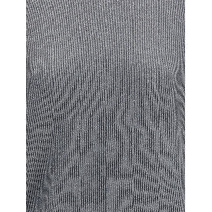 Gray Cotton Sweatshirt