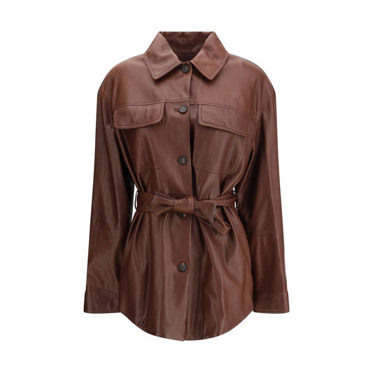 Brown Leather Jacket