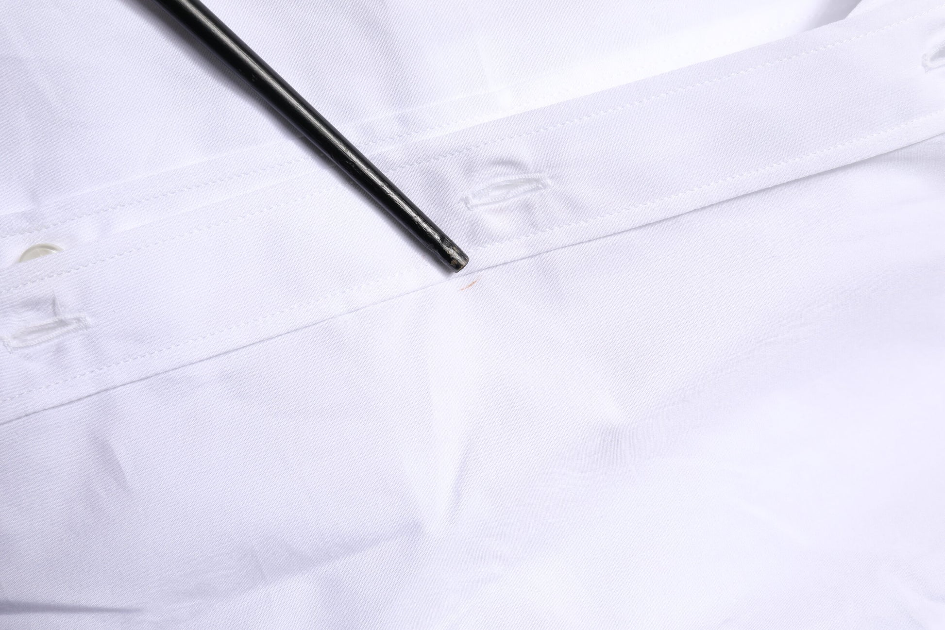 White Cotton GOLD Long Sleeves Formal Shirt