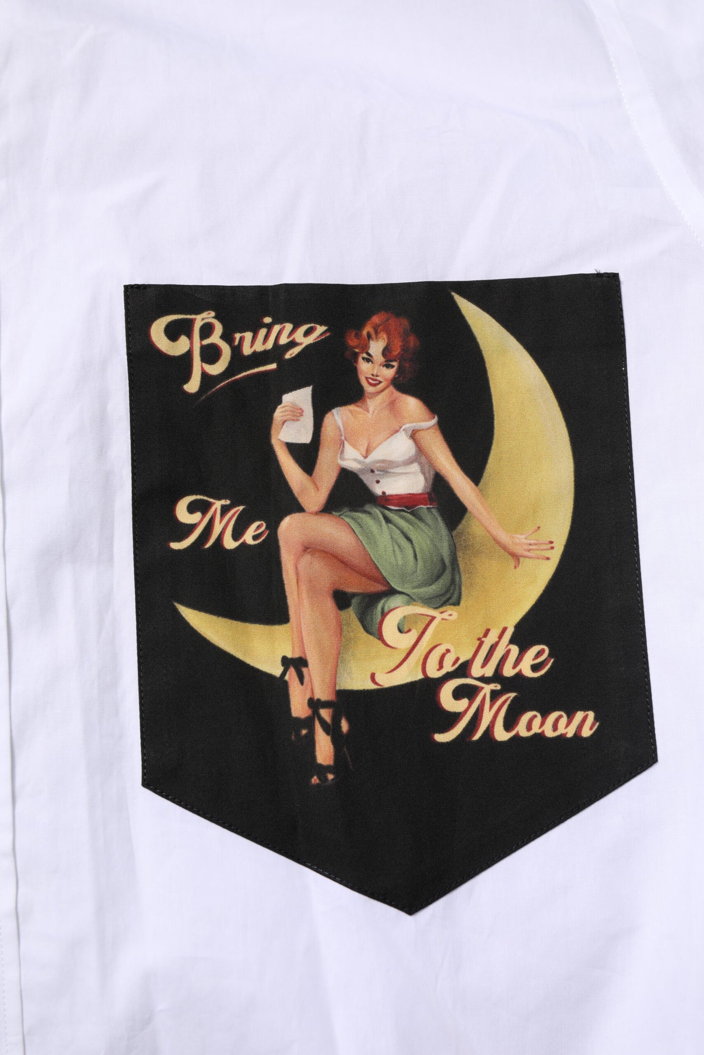 White MARTINI Long Sleeves Men Formal Shirt