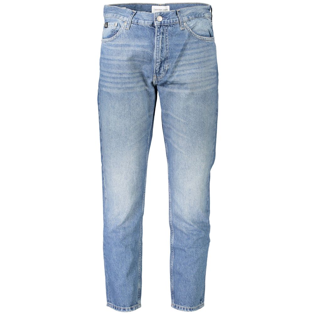 Blue Cotton Jeans Denim
