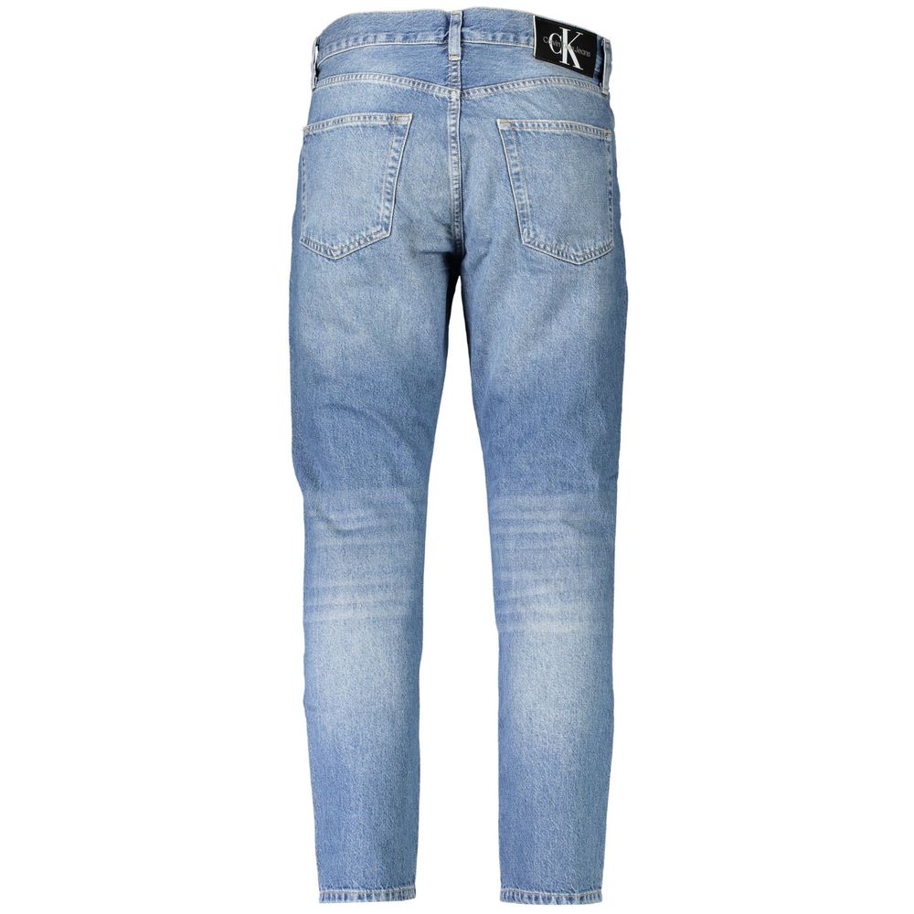 Blue Cotton Jeans Denim