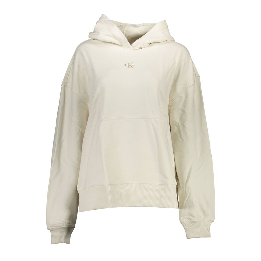 White Cotton Sweatshirt