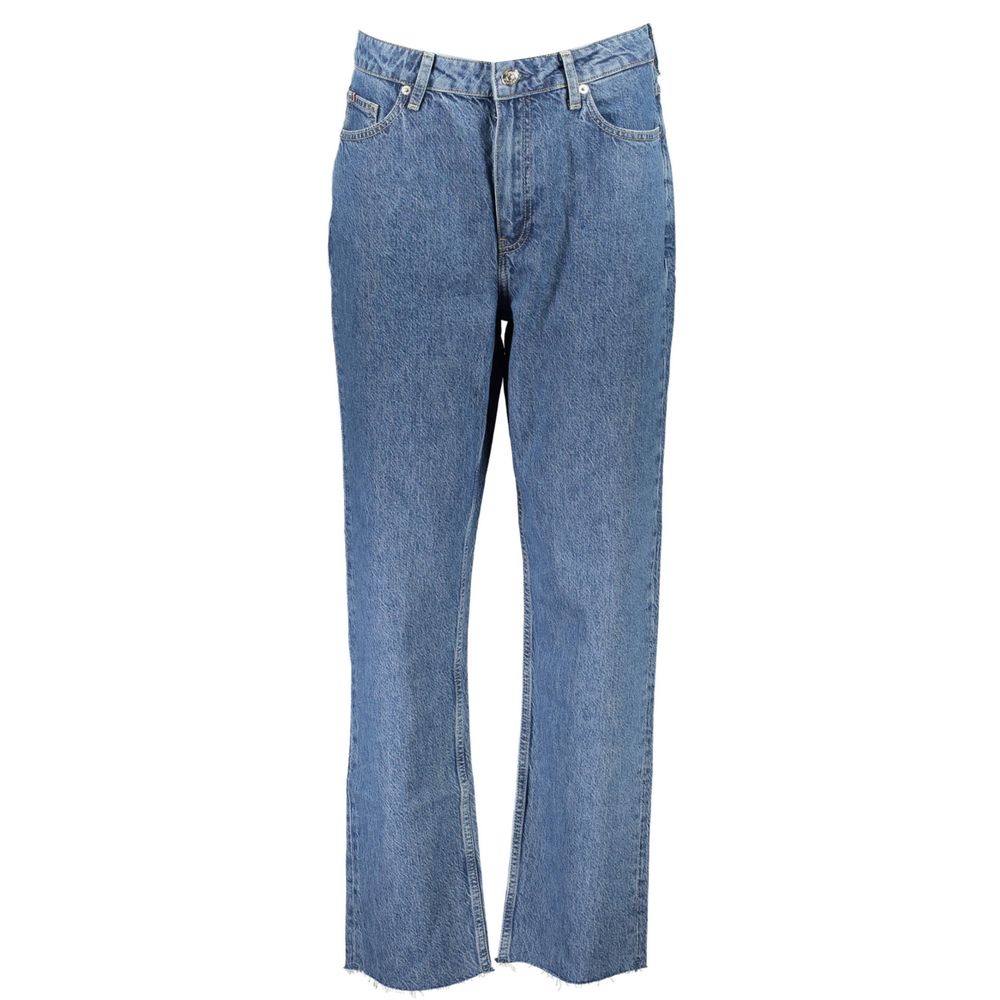 Blue Cotton Jeans Denim