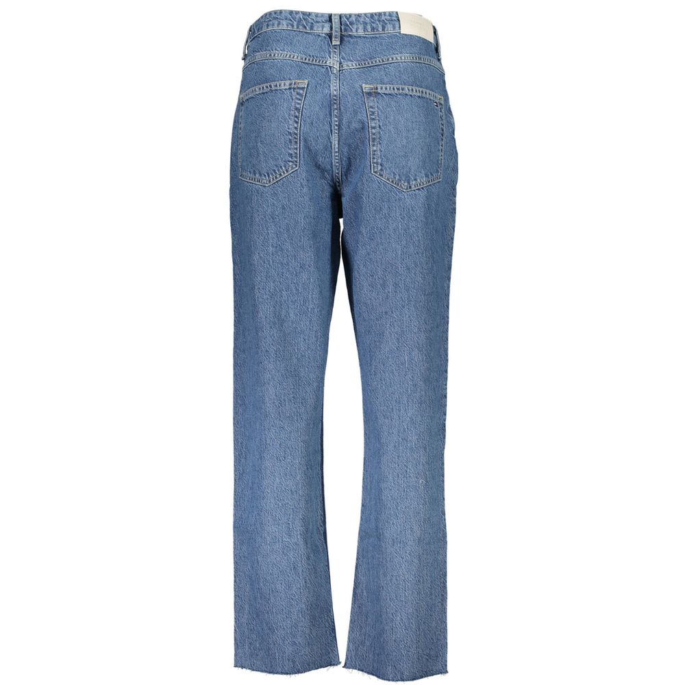 Blue Cotton Jeans Denim