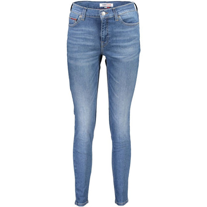 Blue Cotton Jeans Denim