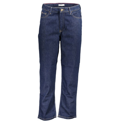 Blue Cotton Jeans Denim