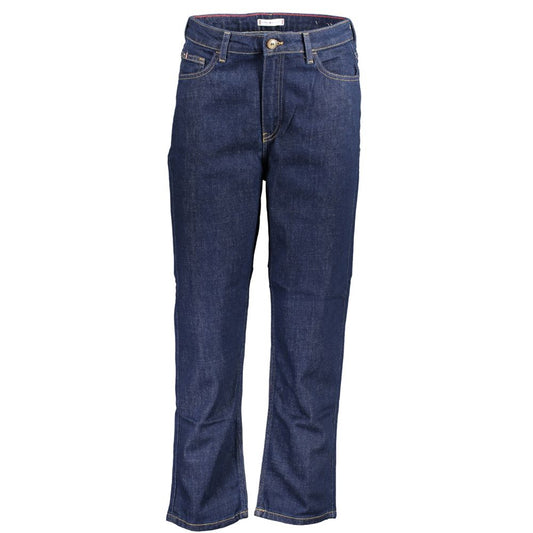 Blue Cotton Jeans Denim