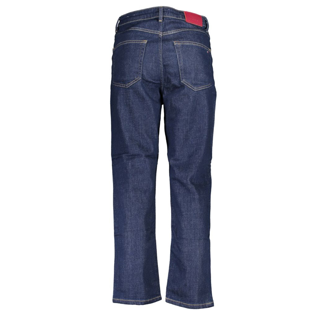 Blue Cotton Jeans Denim