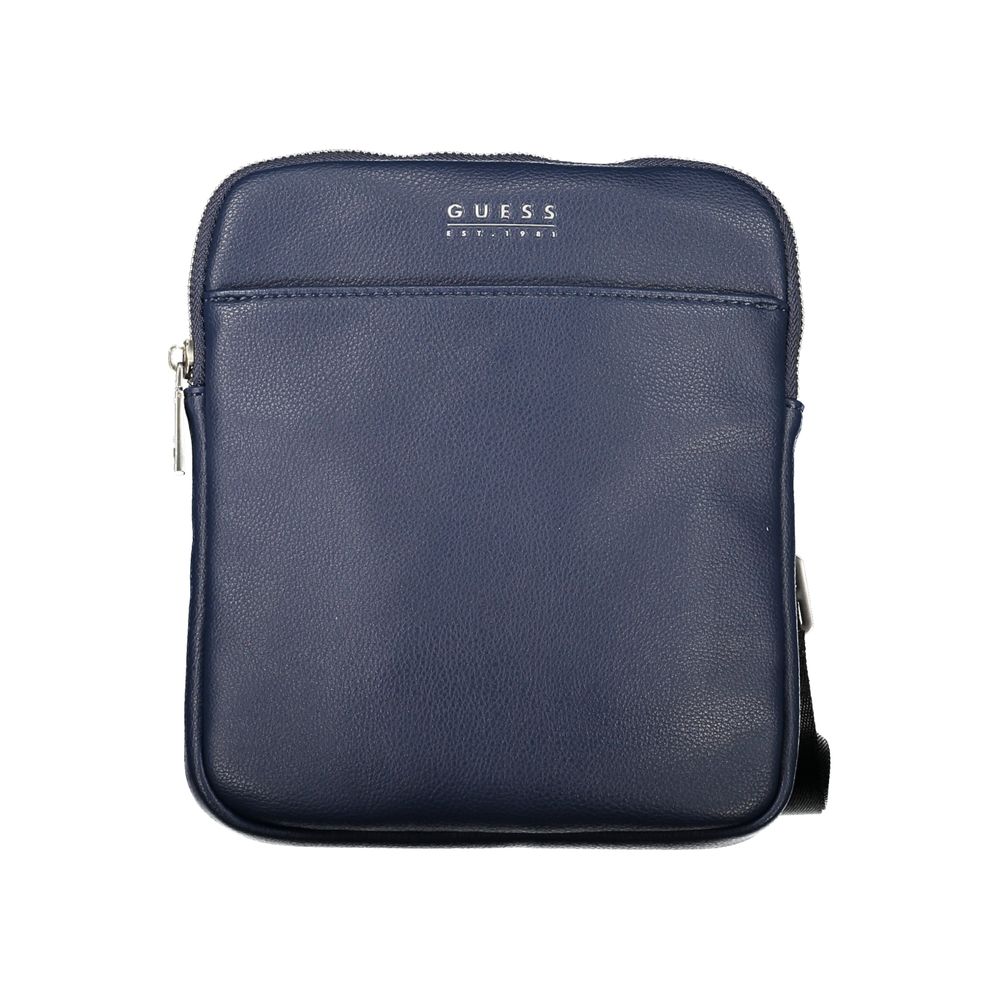 Blue Polyethylene Shoulder Bag