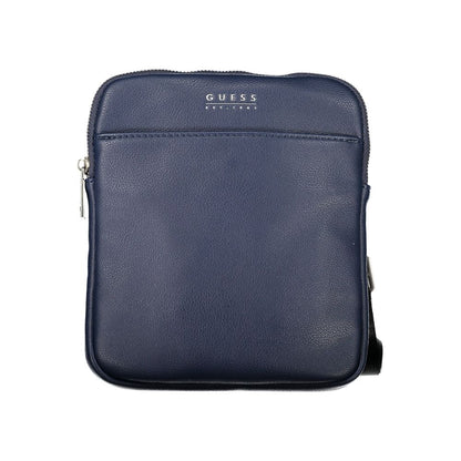 Blue Polyethylene Shoulder Bag