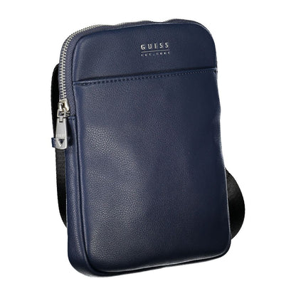 Blue Polyethylene Shoulder Bag