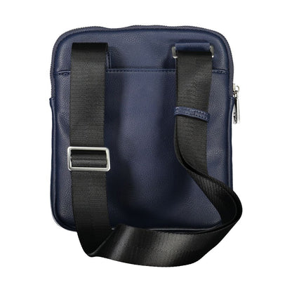 Blue Polyethylene Shoulder Bag
