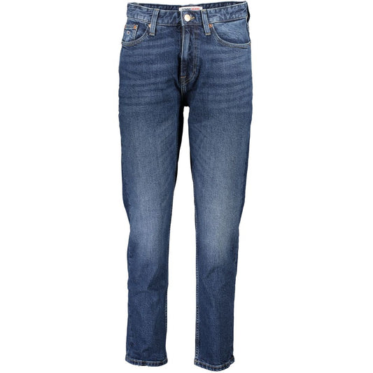Blue Cotton Jeans Denim