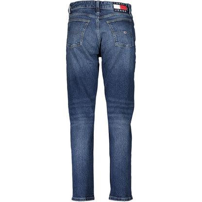 Blue Cotton Jeans Denim