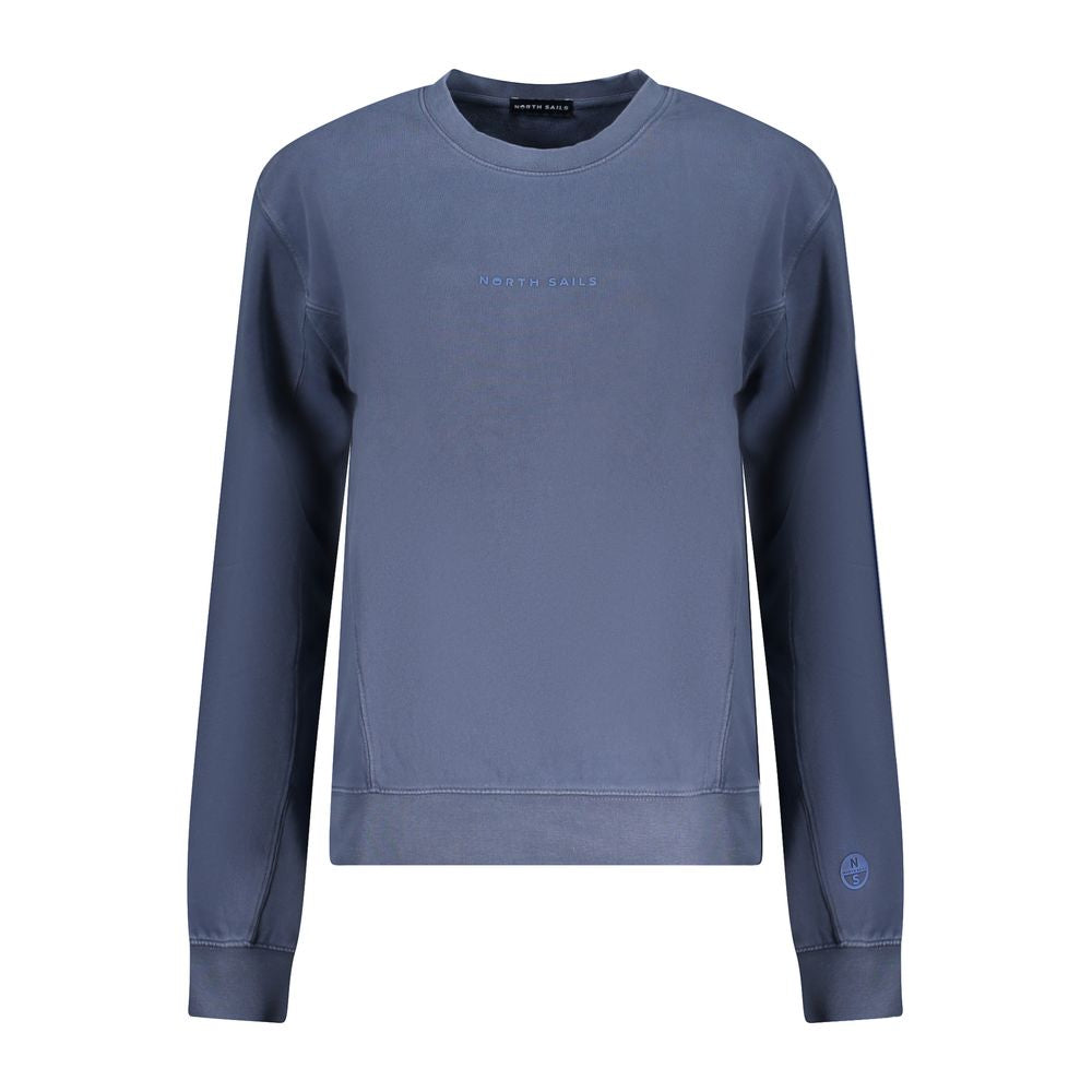 Blue Cotton Sweatshirt