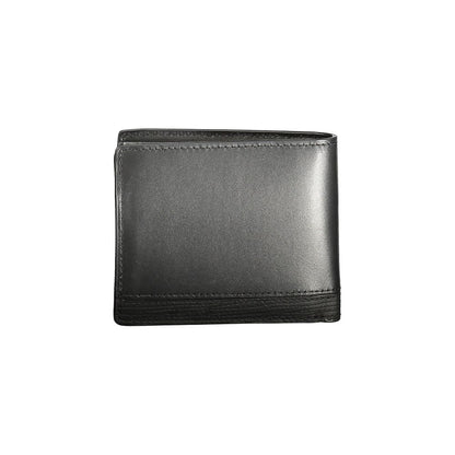 Black Leather Men Wallet