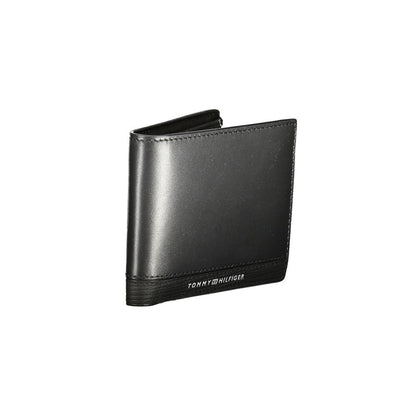 Black Leather Men Wallet