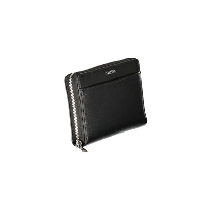 Black Polyethylene Women Wallet